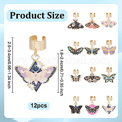 12 шт. подвеска-стетоскоп из эмалевого сплава HJEW-OC00165