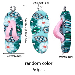 Полимерной глины ручной работы подвески PORC-SC0001-01