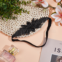 Повязки на голову с цветочными стразами PHAR-WH0020-05B