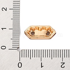 Сплав кристалл стразы прямоугольник распорки FIND-M042-06G-NR