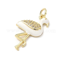 Латунные микро проложить кубического циркония подвески&nbsp;KK-H255-14A-G01