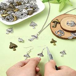 60шт 15 стиля подвески из сплава в тибетском стиле&nbsp;TIBEP-YW0001-81