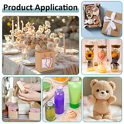 Портативные подарочные пакеты из крафт-бумаги&nbsp;ABAG-BC0001-68A