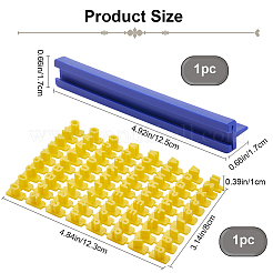 ПП пластиковый резак для тиснения с буквами A ~ Z для печенья AJEW-WH0504-24