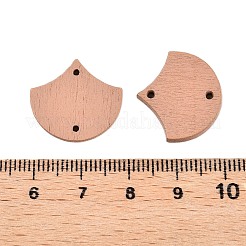 Соединительные элементы из древесины тополя&nbsp;WOOD-N016-16B