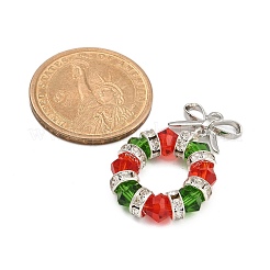 Стеклянные подвески на рождественскую тематику PALLOY-TA00163