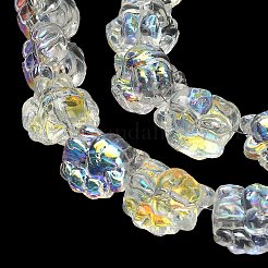 Гальванические стеклянные бусины&nbsp;EGLA-H110-01AB-01