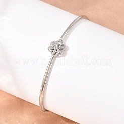 Bracelets en acier inoxydable 304 pour femmes&nbsp;BJEW-N040-01D-P
