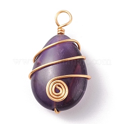 3шт 3 стиля натуральные подвески из драгоценных камней PALLOY-JF01153