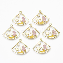 Подвески из эмали и сплава&nbsp;ENAM-S122-012-NR