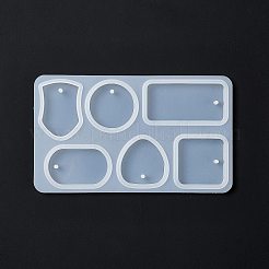 Diy щит и геометрическая форма кулон силиконовые Молды&nbsp;LS-DIY-G067-06A