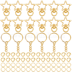 Stern-DIY-Schlüsselanhänger-Sets&nbsp;DIY-SP0006-97G