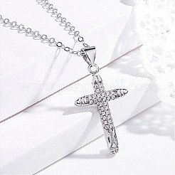 Латунь подвесные ожерелья NJEW-BB62421-B