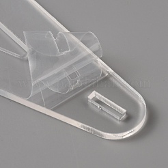 Transparente Acryl-Ohrring-Displayständer&nbsp;EDIS-WH0029-16A