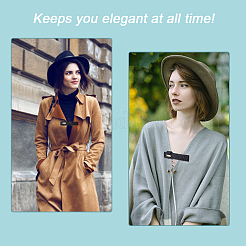 PU искусственная кожа пришить пряжки&nbsp;DIY-WH0292-53B