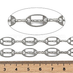 Овальные звенья цепи из нержавеющей стали 304 CHS-C017-10P