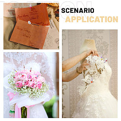 104 шт. 26 стиля железных штифтов AJEW-CA00025