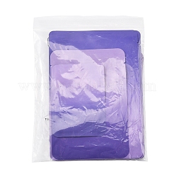 50 шт. 4 стильных двухцветных прямоугольных пластиковых подарочных пакета с застежкой-молнией&nbsp;OPP-FS0001-19A-4