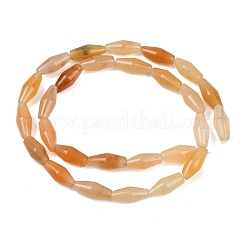 Натуральный красный авантюрин бисер нитей&nbsp;G-C270-C01