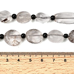 Природного кварца lodolite нитей бисера&nbsp;G-F820-M01-01