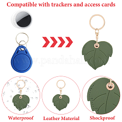 1 шт. брелок из искусственной кожи pu&nbsp;KEYC-SP0001-45