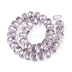 Гальванизируйте прозрачное стекло бисер нитей&nbsp;EGLA-N022-04A-D15