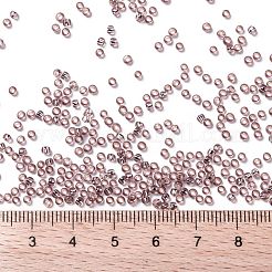 TOHOラウンドシードビーズ  日本製シードビーズ  （シルバーの裏地付きライトアメジスト26)個  11/0  2.2mm  穴：0.8mm  約50000個/ポンド&nbsp;SEED-TR11-0026