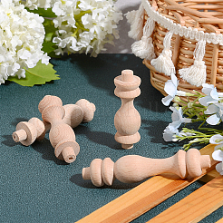 Découverte de décoration de rail en bois&nbsp;WOOD-WH0103-11B