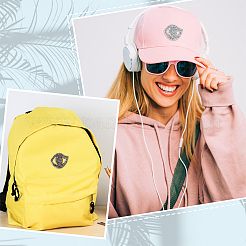 16 шт. 2-х цветные стразы для фиксации глаз DIY-GA0006-44