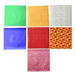 Autocollants de couleur d'accompagnement rectangle&nbsp;DIY-A009-11D