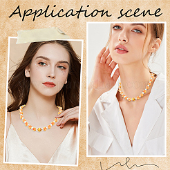 300шт бусины из полимерной глины ручной работы CLAY-PA0001-13