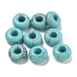 Yochus Perle Tonde In Turchese Bianco Opaco 6 Mm – 60 Pezzi Per Gioielli Fai Da Te, Bracciali E Collane