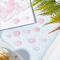 Природного розового кварца кабошонов G-GA0001-05