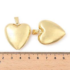 Подвески сердце латуни KK-M327-04A-G