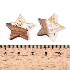 Подвески из смолы и ореха RESI-T057-38M