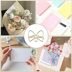 100шт железная скрепка&nbsp;AJEW-CP0009-60G