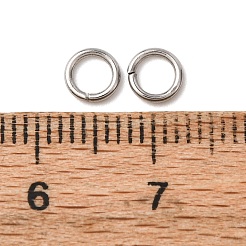 Anneaux ouverts en acier inoxydable 304 résistant au ternissement&nbsp;STAS-Q186-02-5x0.8mm