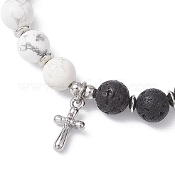 Braccialetti con ciondoli in acciaio inossidabile 304&nbsp;BJEW-JB12359-01
