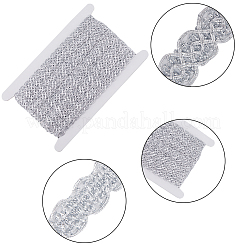 15 ярд полиэстерового цветочного кружева OCOR-GF0002-82