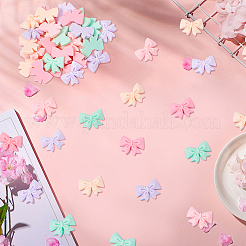 50 шт. 5-х цветные смоляные кабошоны в виде бантов из мультфильмов&nbsp;FIND-SC0019-58