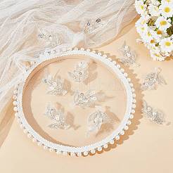 Компьютеризированная вышивка тканью утюжок на / шить на заплатках DIY-GO0002-19B