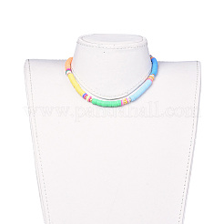 Collane girocollo in perle di argilla polimerica fatte a mano&nbsp;NJEW-JN02447