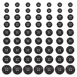 136 шт. 5 стильных смоляных кнопок RESI-TA0004-09A