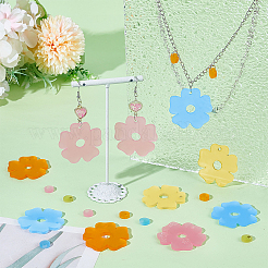 48шт прозрачные акриловые подвески FIND-BC0013-22