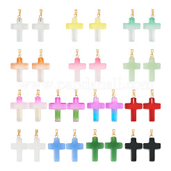 28шт 14 стиля подвески из стекла/лэмпворк GLAA-TA0001-19