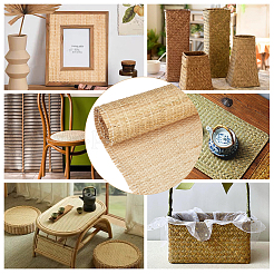 1 рулон натуральных ротанговых салфеток&nbsp;AJEW-BC0007-32