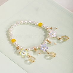 300 шт. Прозрачные акриловые бусины TACR-CJ0001-48