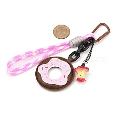 5 шт. подвеска в виде яблока из искусственной кожи HJEW-JM04426