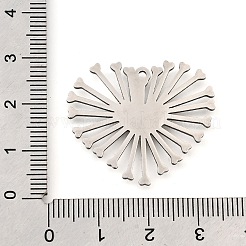 201 Edelstahlanhänger&nbsp;STAS-S176-16P