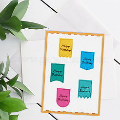 Углеродистая сталь разрезает трафареты DIY-WH0309-1507